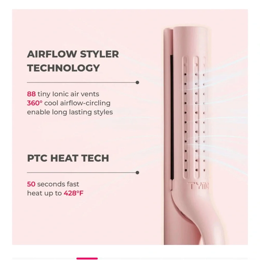 Pink Women’s Hair Styling Wand - TYMO